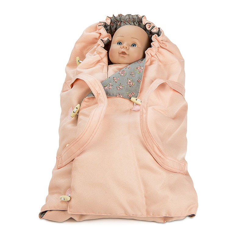 Mini Mommy - Åkpåse till dockan, grå