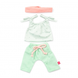 Miniland - Forest girl set, 38 cm