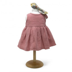 Mini Mommy - Dockkläder gammelrosa kjol