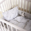 Roommate - Kite bedset Baby, grey/black