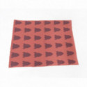 Pellianni - Knitted blanket organic red