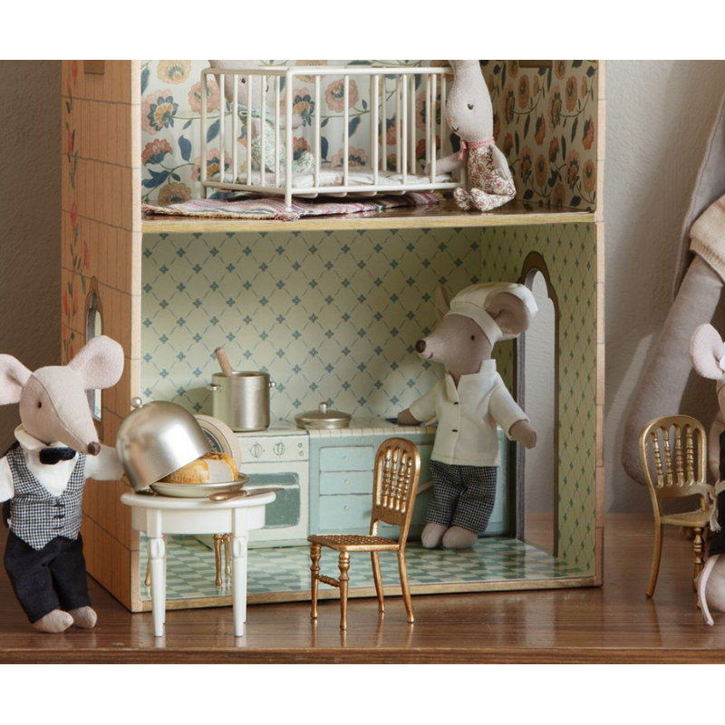 Maileg - Chef mouse w. soup pot and spoon