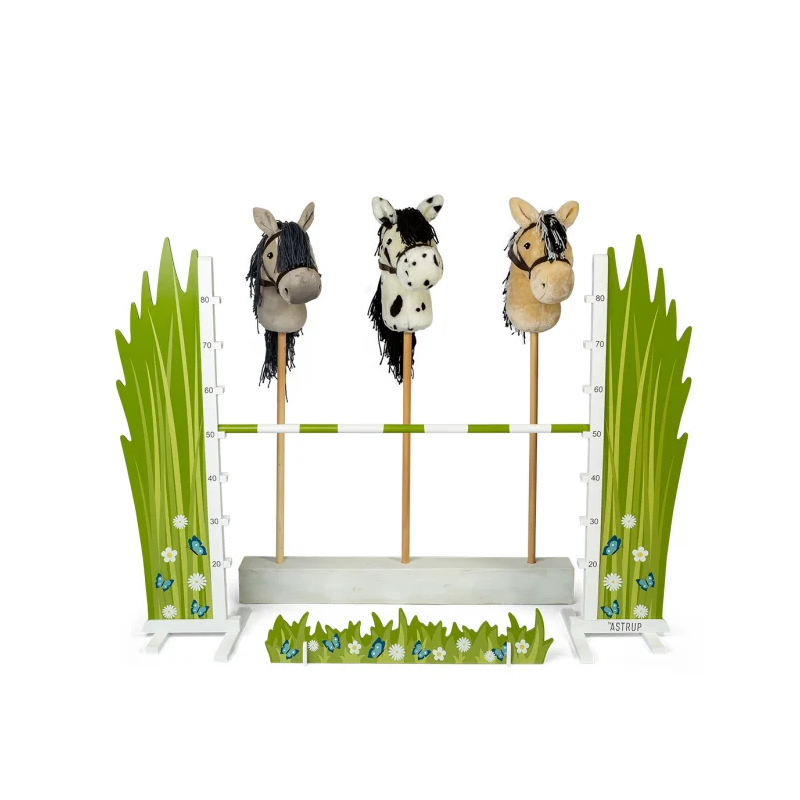 byAstrup - Hopphinder för Käpphäst, blommor