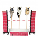 byAstrup - Hopphinder för Käpphäst, mur