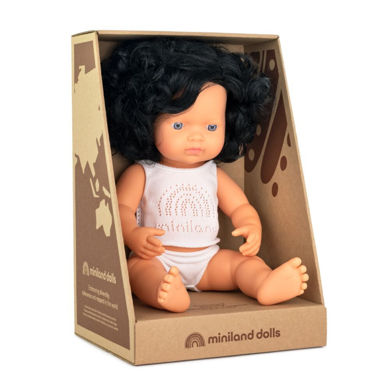 Miniland - Docka Pauline, 38 cm
