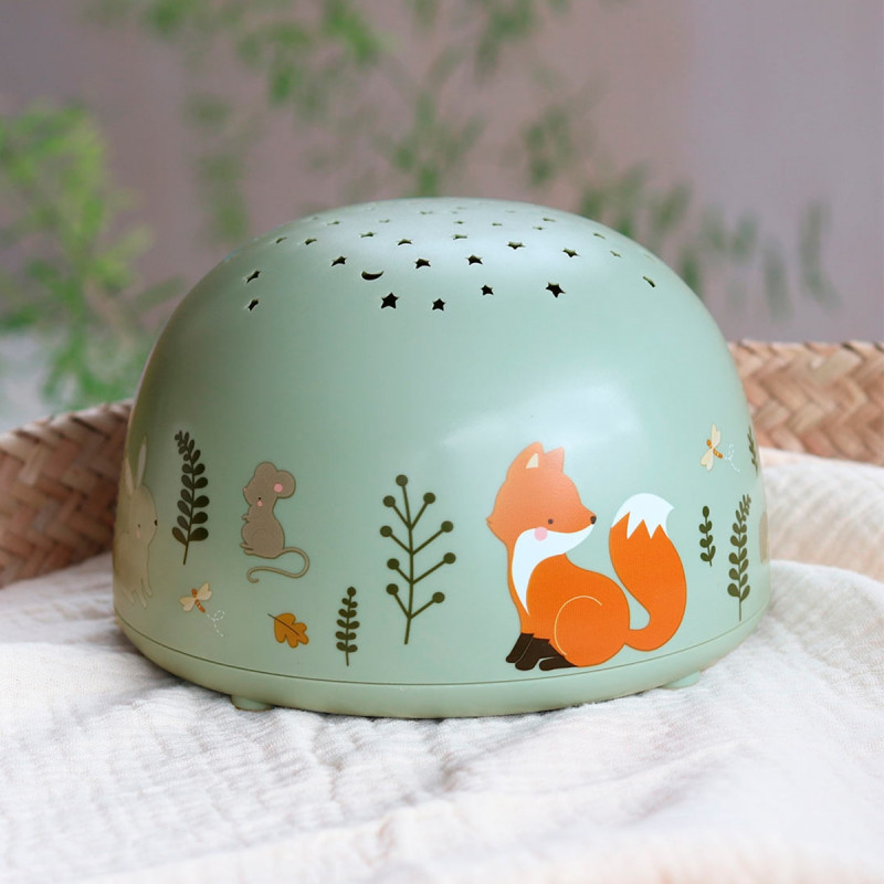 A little lovely company - Projektorlampa skogen