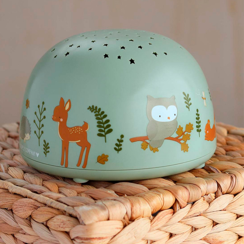 A little lovely company - Projektorlampa skogen