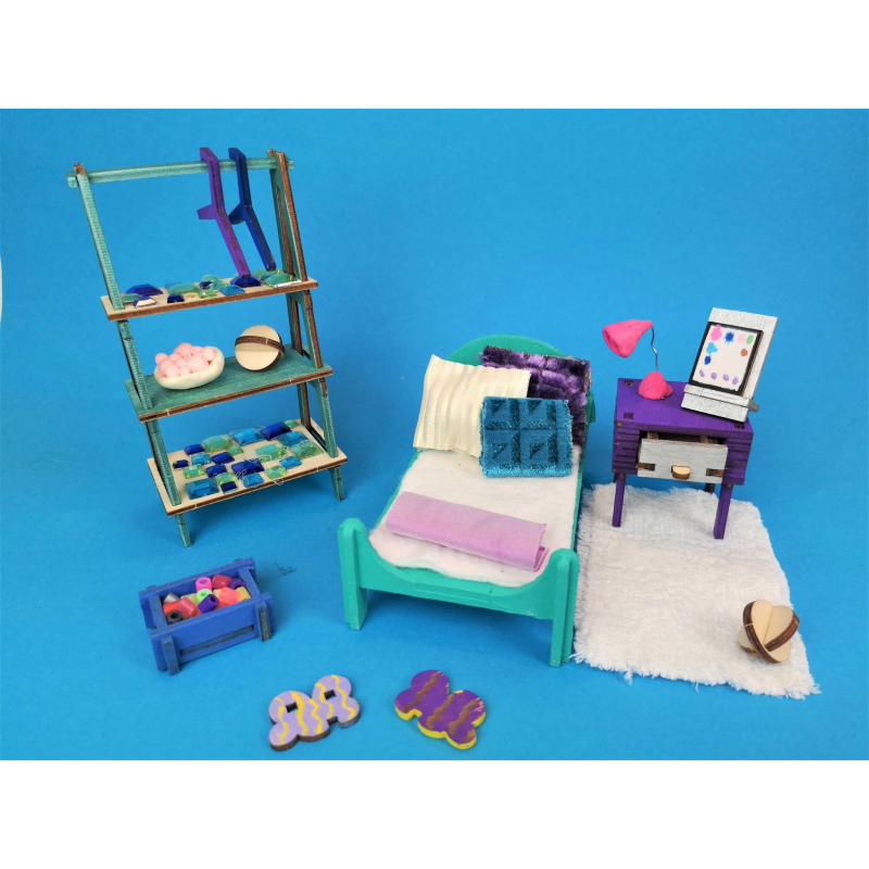 Cribble Craft - Cribble Bedroom