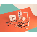 "Cribble Craft Create byggsats leksak Kurragömma leksaksbutik"