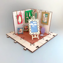 "Cribble Craft Create byggsats leksak Kurragömma leksaksbutik"