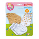 Heless - Sockor till dockan, Glitter, 3 pack (35-45cm)