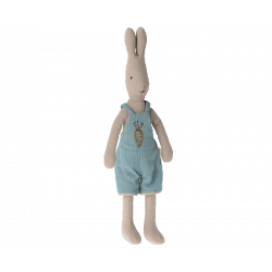 "Maileg Rabbit size 2 overalls hängselbyxor Kurragömma leksaksbutik"