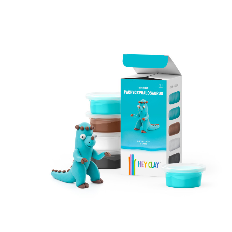 Hey Clay - Claymates Pachycephalosaurus