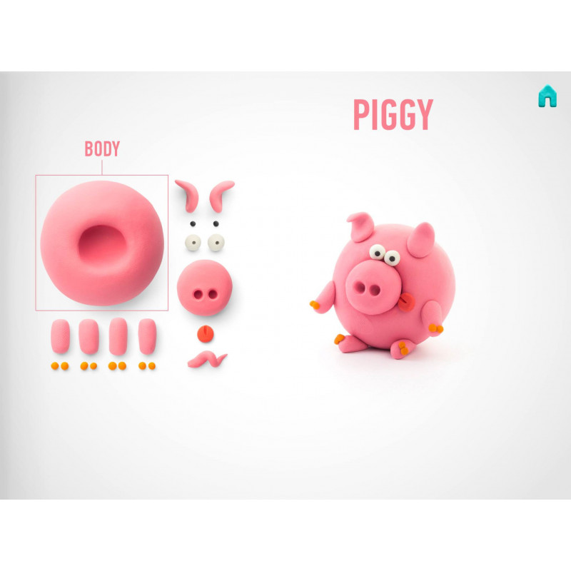 Hey Clay - Claymates Piggy