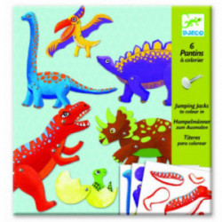 Djeco - Small puppets, Dinos
