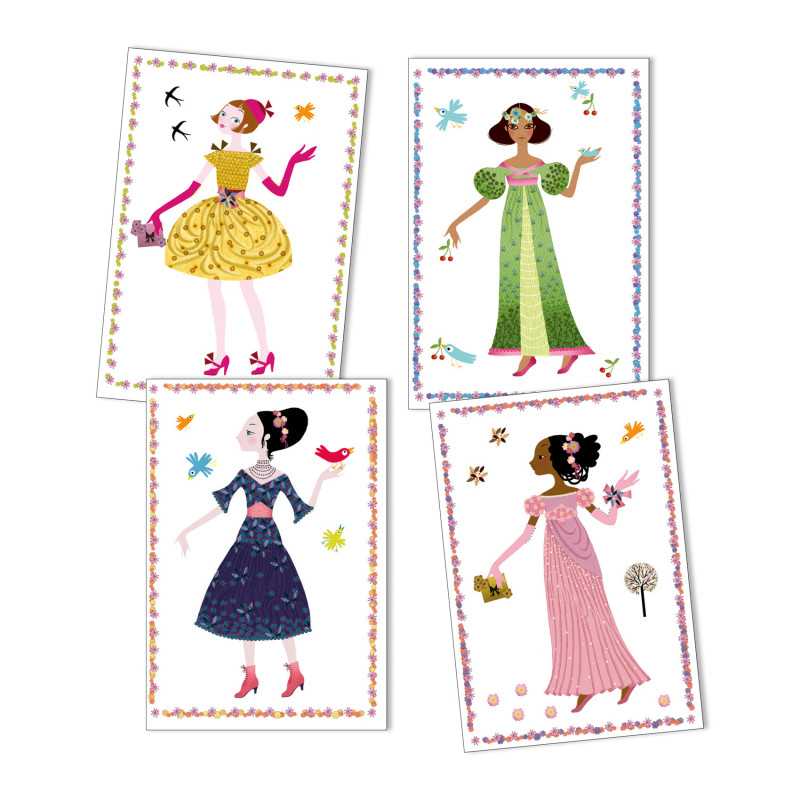 Djeco - Dresses through the seasons