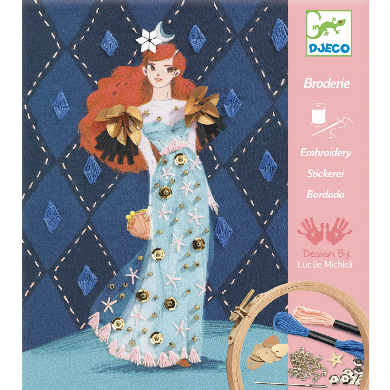 Djeco - Broderie, Fashion Coctail
