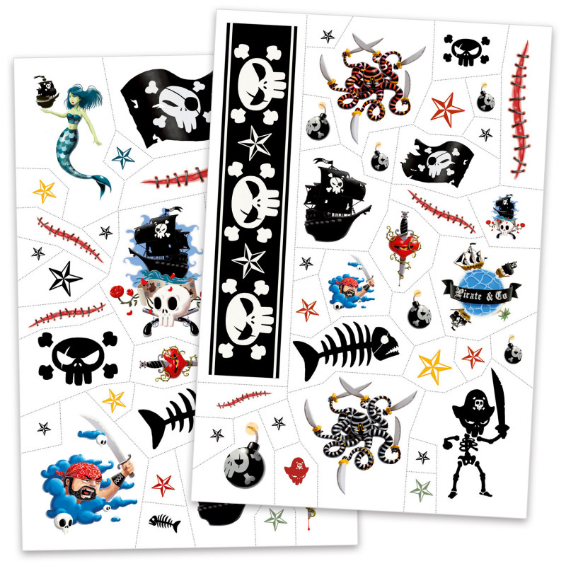 Djeco - Tattoo Pirates