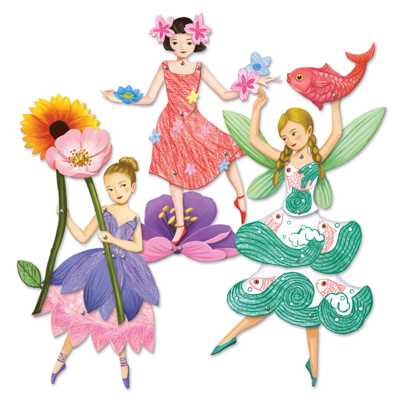 Djeco - Jumping Jack, Fairies