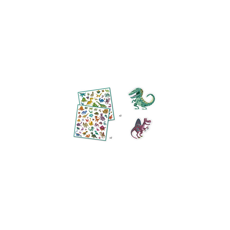 Djeco - Stickers, Dinosaurs
