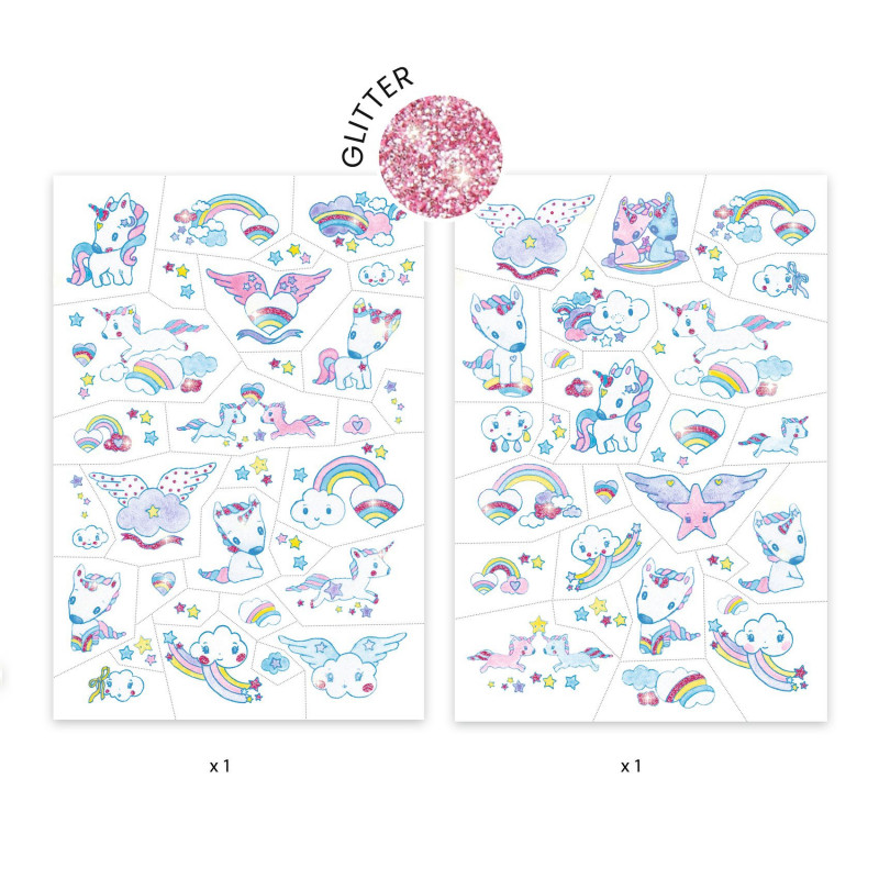 Djeco - Tattoo, Unicorns