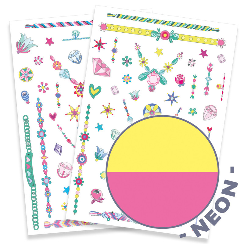 Djeco - Tattoo, Jenni¬¥s Jewels
