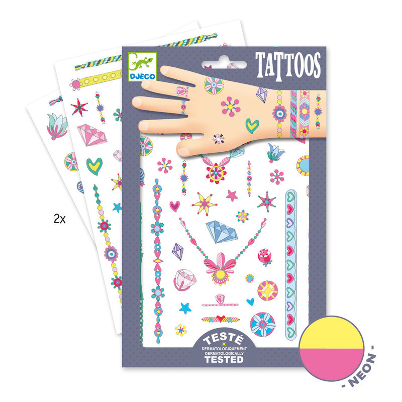 Djeco - Tattoo, Jenni¬¥s Jewels