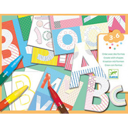 Djeco - A world to create, letters