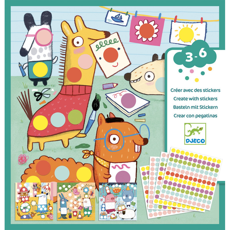 Djeco - With coloured dots