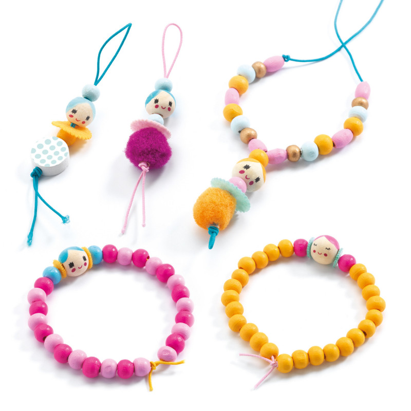 Djeco - Beads and figurines