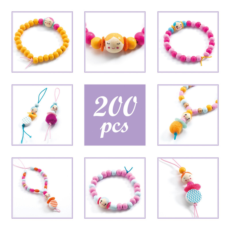 Djeco - Beads and figurines
