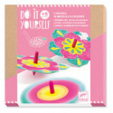 Djeco - Spinning top, Flowers DIY - FSC MIX