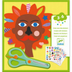 Djeco - Stickers, Hairdresser