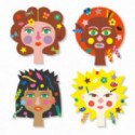 Djeco - Stickers, Hairdresser