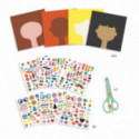 Djeco - Stickers, Hairdresser