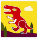 Djeco - Stencils, Dinosaurs