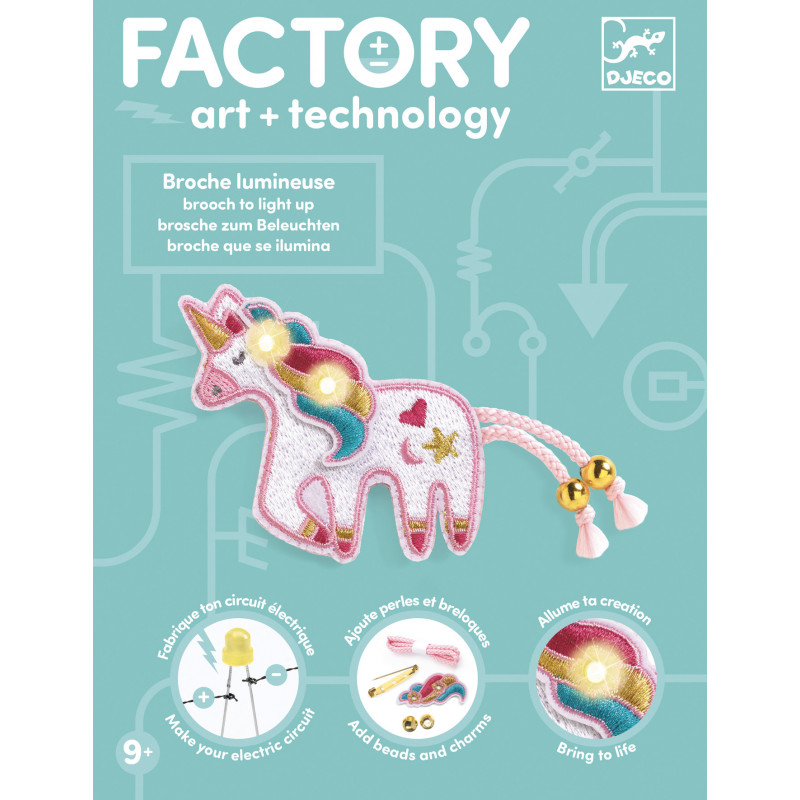 Djeco - Brooch - Sweet unicorn