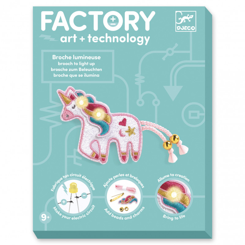 Djeco - Brooch - Sweet unicorn