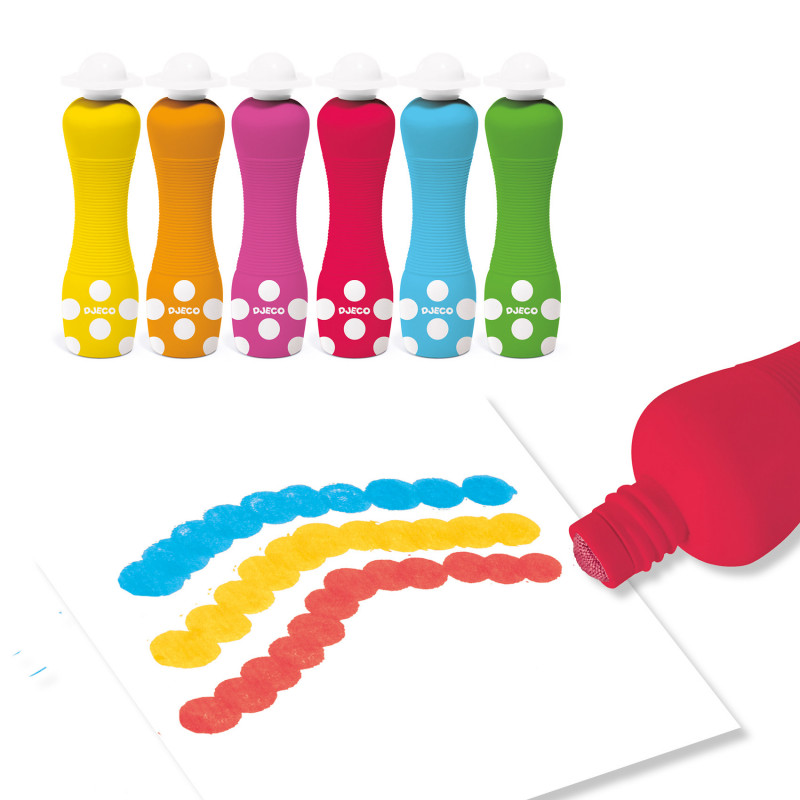 Djeco - 6 foarm markers
