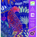 Djeco - Scratch card, Lush nature
