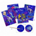 Djeco - Scratch card, Lush nature