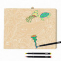 Djeco - First brush pens box