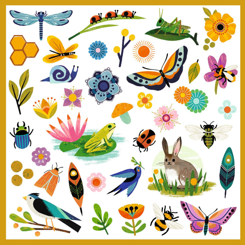 Djeco - Stickers Garden