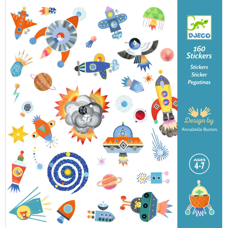Djeco - Stickers Interstellar