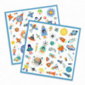 Djeco - Stickers Interstellar