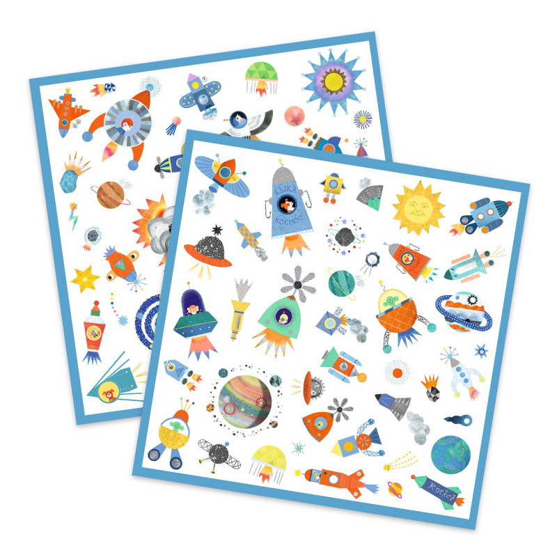 Djeco - Stickers Interstellar