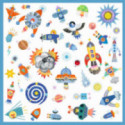 Djeco - Stickers Interstellar
