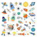 Djeco - Stickers Interstellar