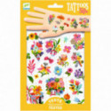 Djeco - Tattoo, Aqua flor