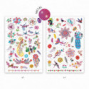 Djeco - Tattoo, Bright birds